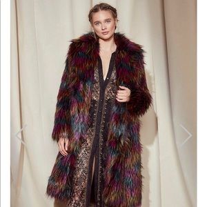 Nasty Gal Faux Fur Coat